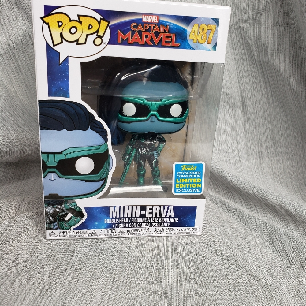 Captain Marvel Mini Erva Pop Collectable